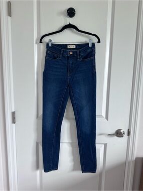 Madewell Indigo High-Rise Skinny Jeans